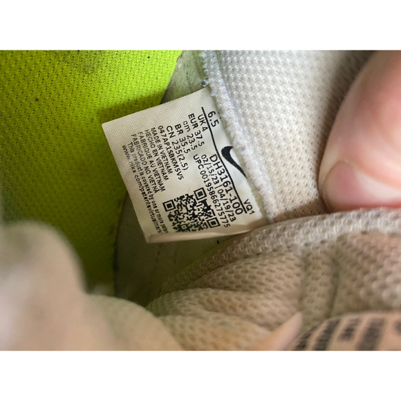 Nike Court Legacy Sneakers White Black Gold Streetwear 6.5 Retro Y2K 90s Classic - Picture 8 of 10